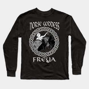 Freya-Viking Goddess of Love Long Sleeve T-Shirt